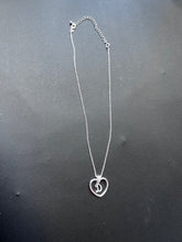 Load image into Gallery viewer, Vintage Avon Initial &quot;D&quot; in a Heart Necklace
