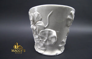 White Ceramic Planter