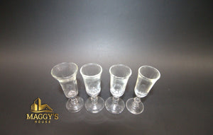 Footed Shot Glass Set