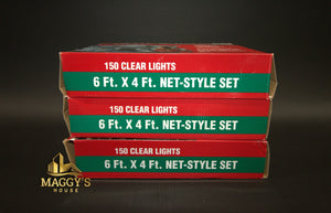 Set of 3 Net Style Christmas Lights