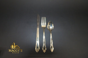 14K Gold Flatware Set