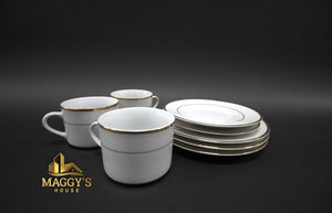 14k Gold Dinnerware Set