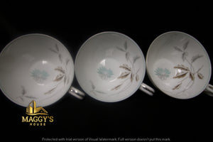 Wedgewood Floral Tea Cup Set