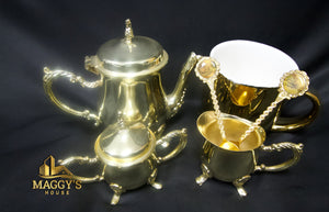 14k Gold Tea Set