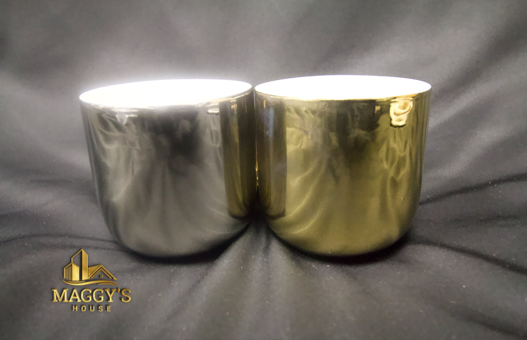 Gold & Silver Cup Set