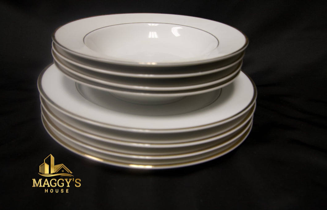 14k Gold Dinnerware Set