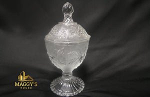 Vintage Crystal Candy Jar