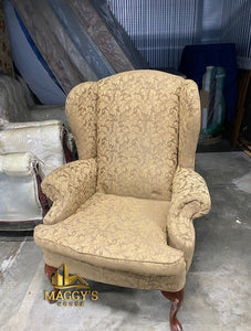 Upholstered Wingback Chair