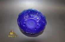 Load image into Gallery viewer, Blue Crystal Bowl &amp; Shaker Set
